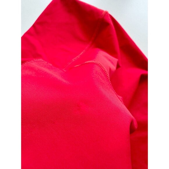 LULULEMON Train To Beach High Rise 10" True Red Swim Shorts, Size 6 - Picture 9 of 16